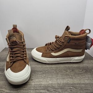 Vans MTE Sk8-Hi Waterproof Toasted Coconut Men's 8 Wms 9.5 New